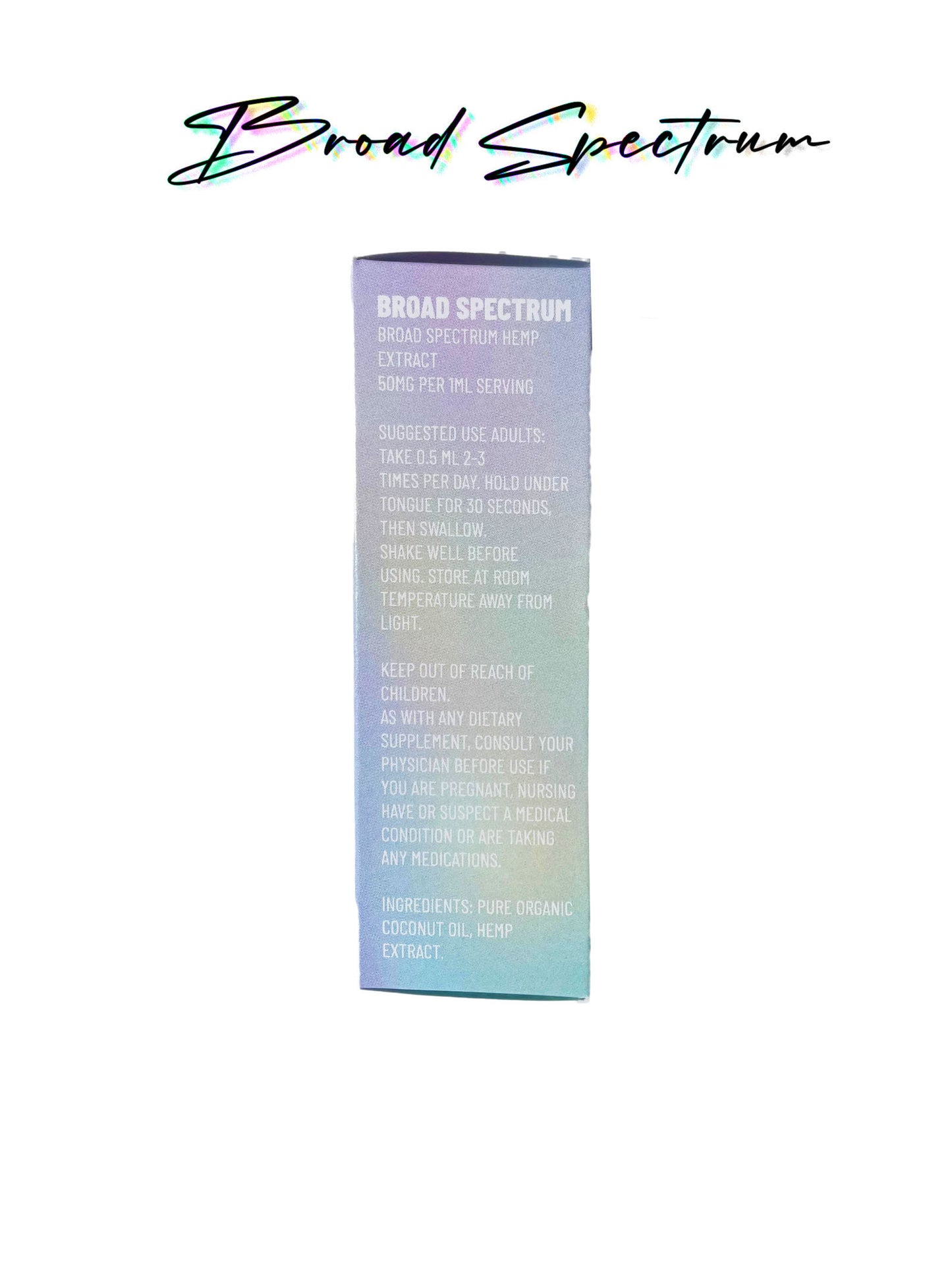 Think Soma Broad Spectrum CBD Oil Drops