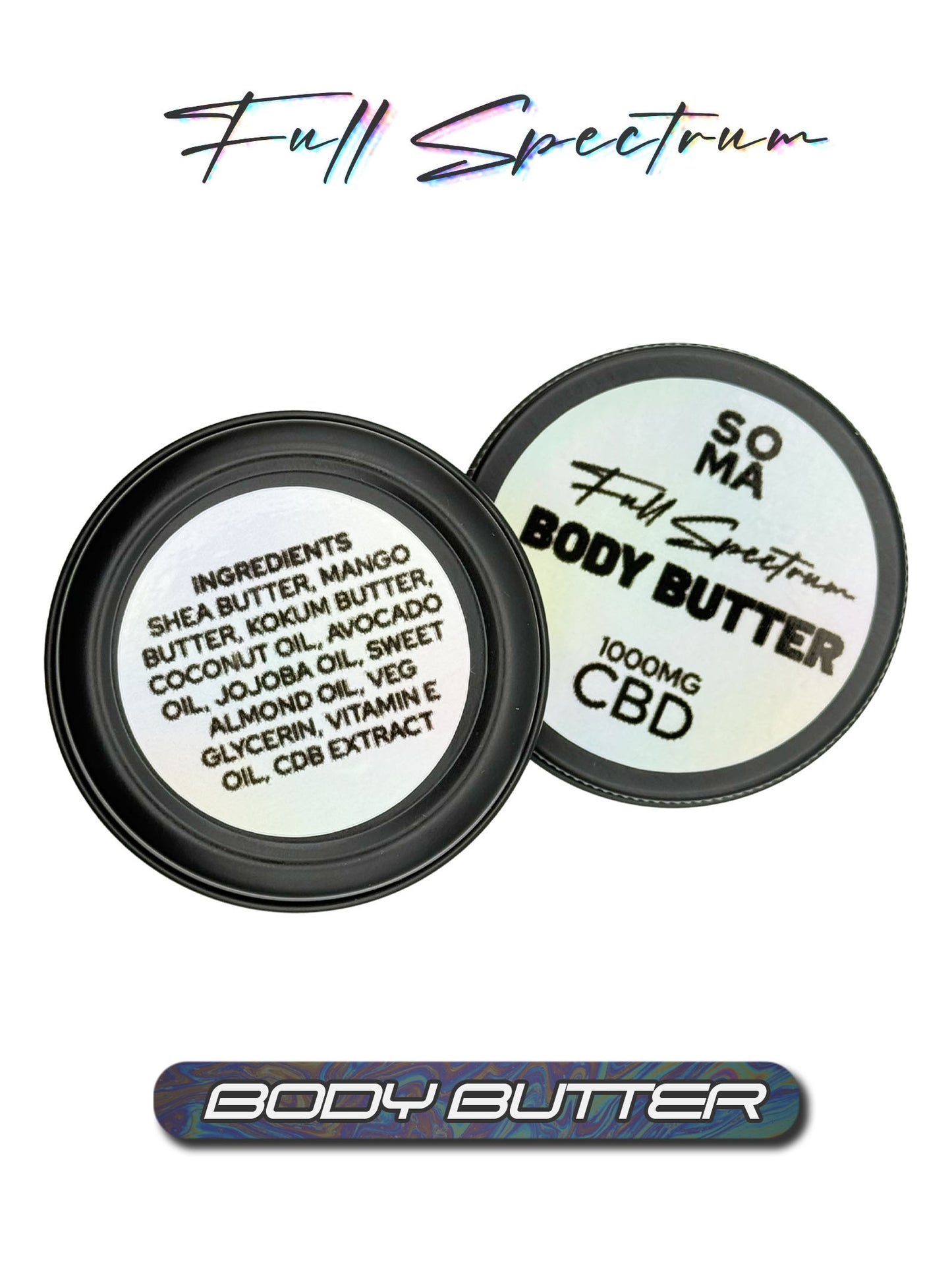 Think Soma Full Spectrum CBD Body Butter