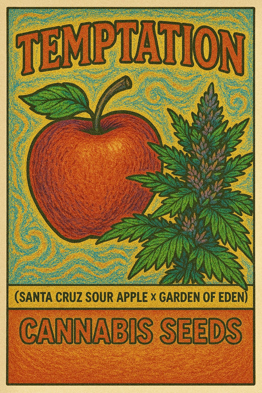 🍏 Temptation (Santa Cruz Sour Apple × Garden of Eden)