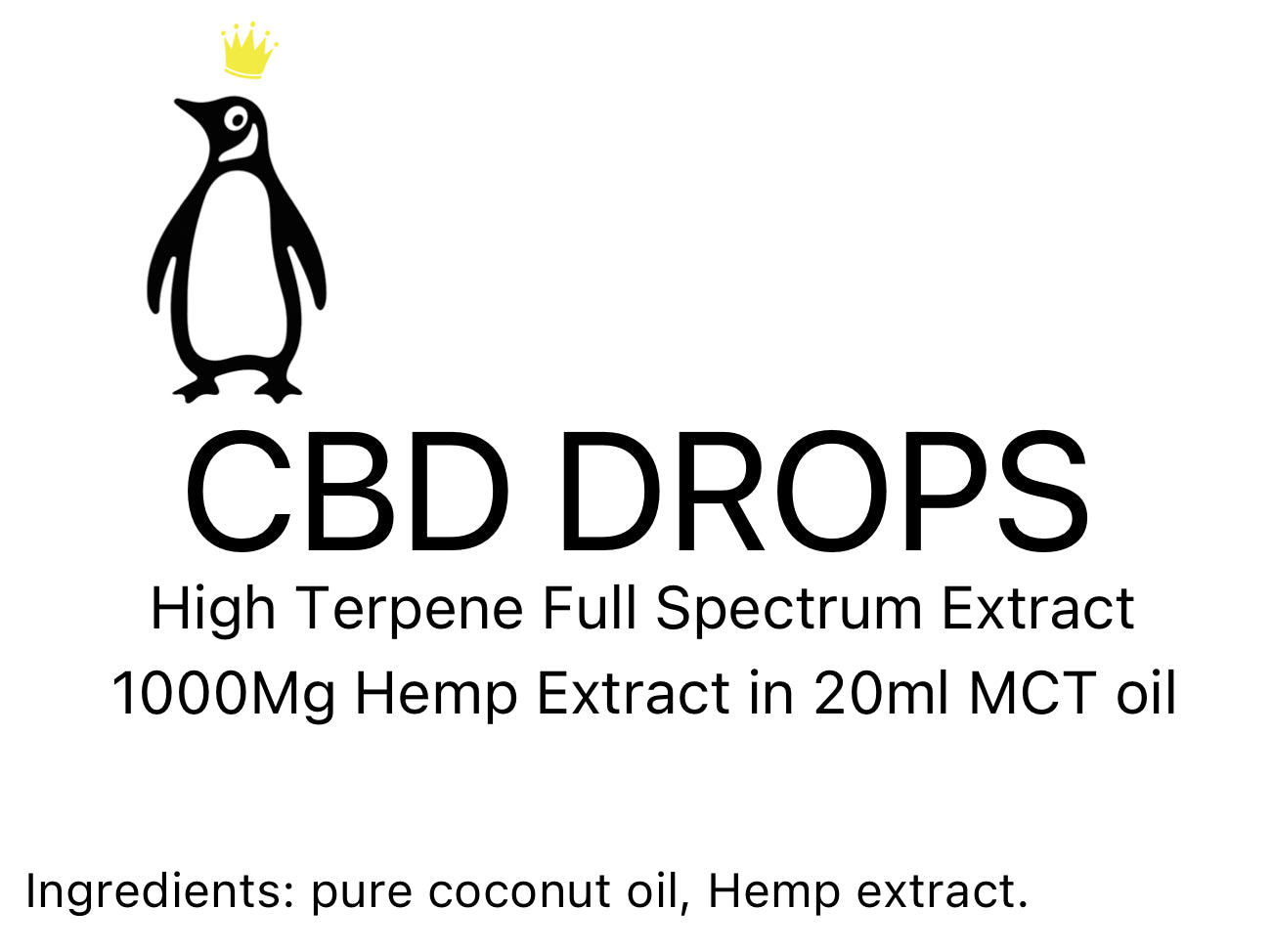 CBD Drops - high Terpene Full Spectrum extract