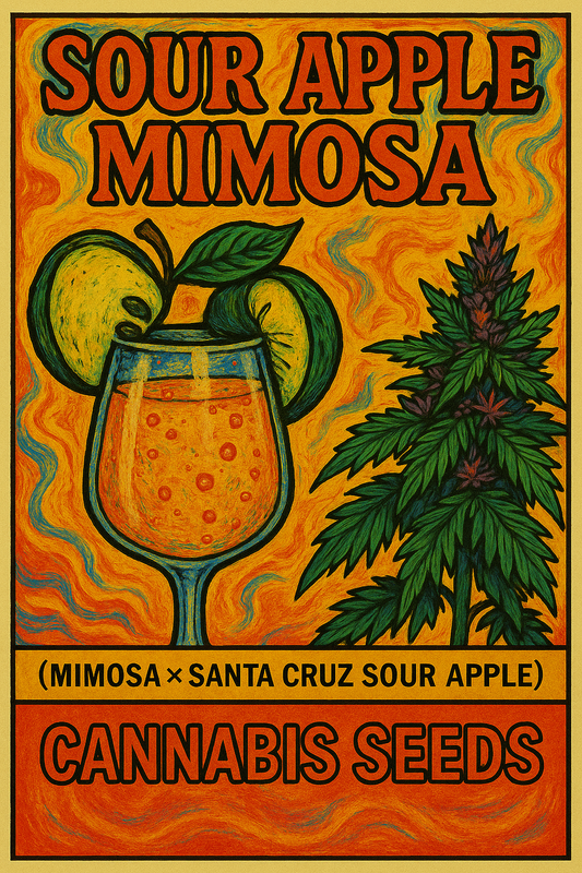 🍹 Sour Apple Mimosa (Mimosa × Santa Cruz Sour Apple)